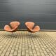 2x Fritz Hansen Swan chair by Arne Jacobsen, NEW condition!!