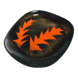 Vintage Dish • Pocket tray • Ceramic • Vallauris • In the style of Gilbert Valentin • 1950-1960