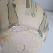 Vase en grès flammé
