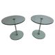 Italian Mid Century Chromed Metal And Glass Coffee Table, 1970s