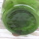 Old green glass bottle 5L