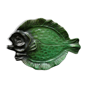 plat zoomorphe en céramique