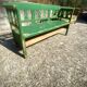 Wooden bench