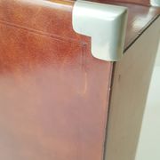 Lampe en cuir ou simili-cuir 1970 vintage 70's