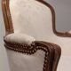 Paire de fauteuils bergères Louis XV