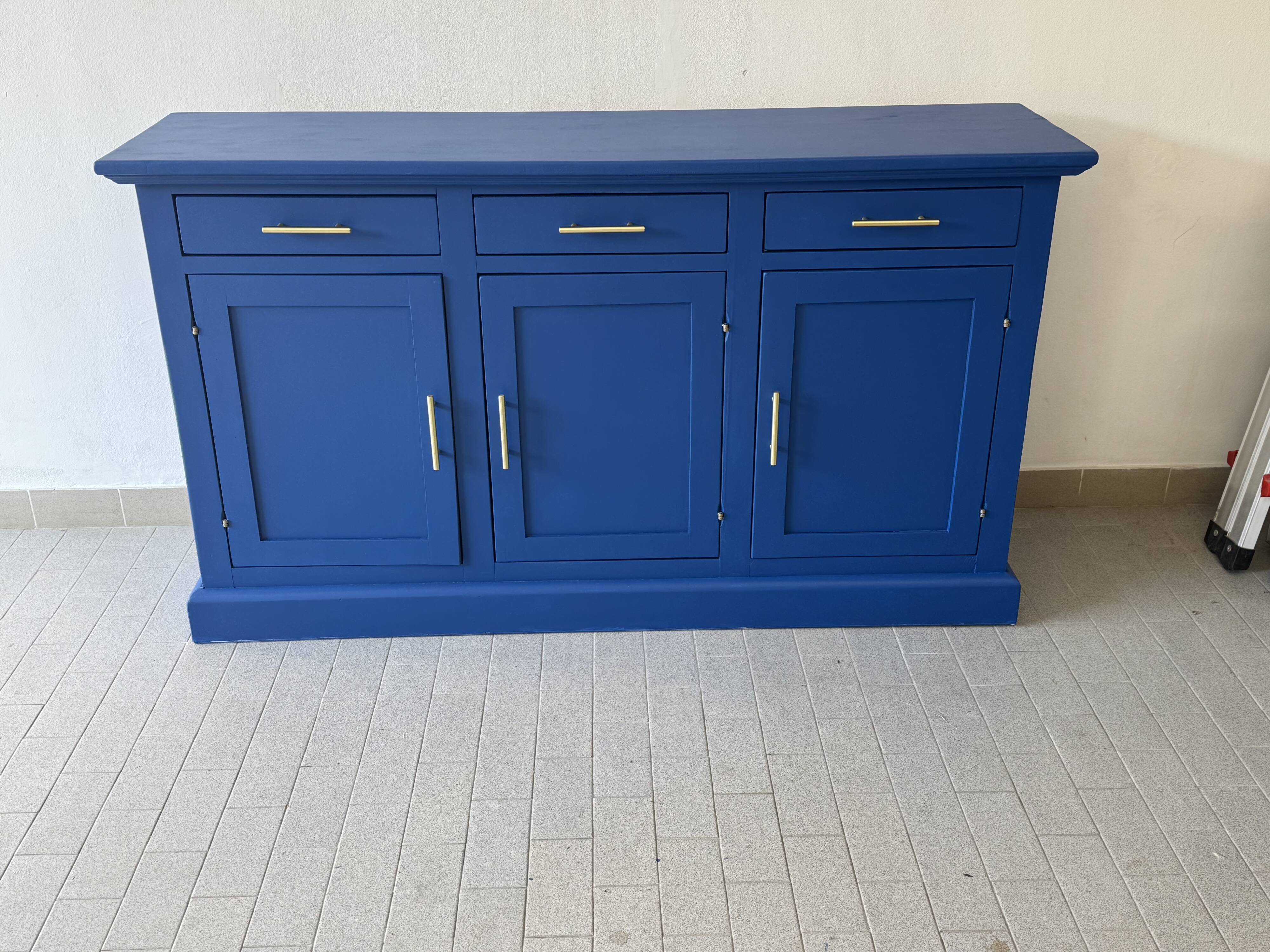 Antique Modernized Italian Credenza, single item
