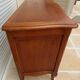 Antique style chest of drawers in stained and molded beech with 4 drawers - Very good condition