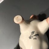 Quimper earthenware piggy bank