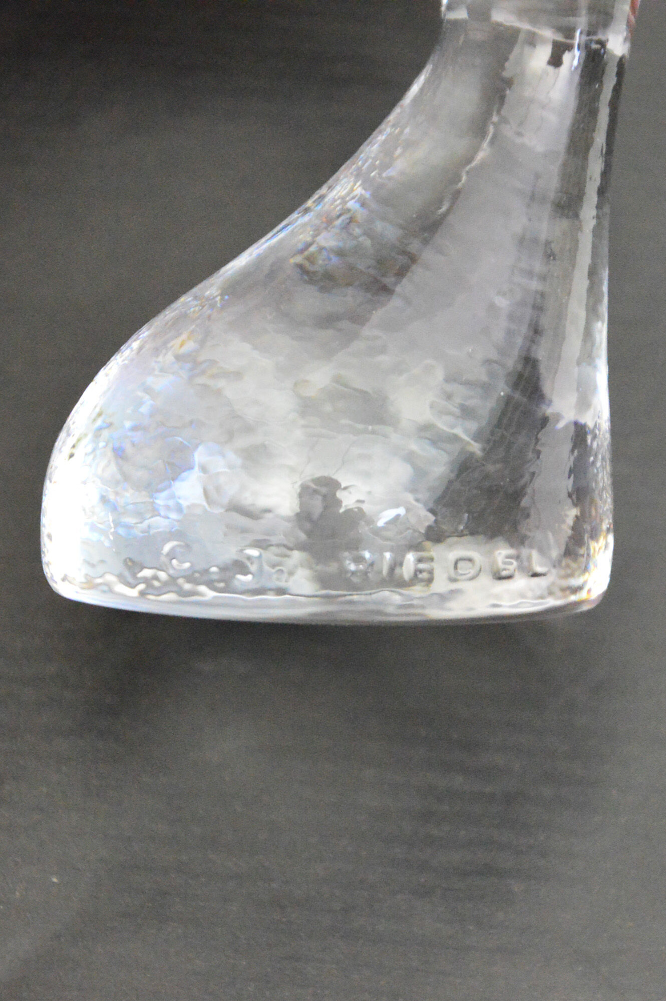 "Asimmetrico" glass set by Joe Colombo For Riedl