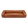 Sofa Bed "Anfibio" for Giovannetti Collezioni in Dark Cognac  Leather