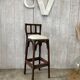 Vintage rattan stool