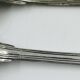Lot of 6 Silver-Plated Metal Soup Spoons Wiskemann
