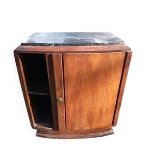 chevet table nuit vintage - marbre