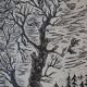 Wood engraving by Engelbert Habersberger (1929-2006)