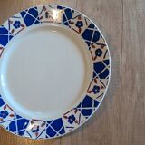 Service assiettes plates Badonviller modèle Bourgogne