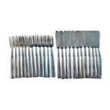 Silver-plated fish cutlery