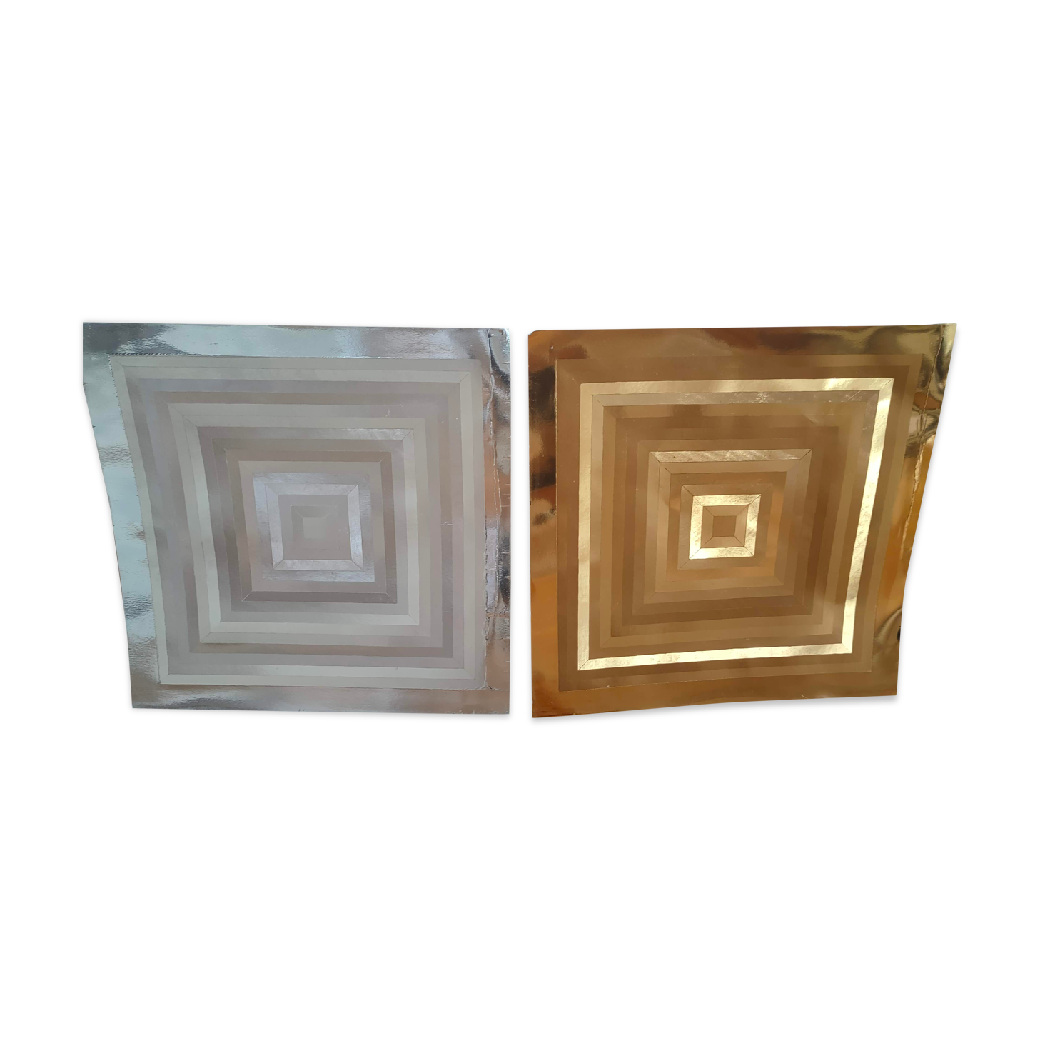 Two kinetic posters design 70s