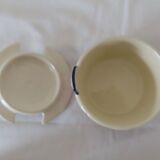 Butter dish, HB Henriot earthenware, Quimper