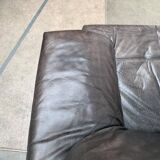 Postmodern German brutalist lounge chair by Rolf Benz for Musterring, 1990s.