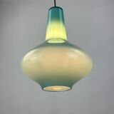 Light blue glass suspension by Massimo Vignelli for Venini, 1950
