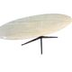 Large oval dining table Florence Knoll marble top L 2