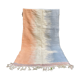 Berber carpet kilim zanafi colorful graphic pink salmon light gray