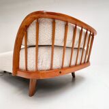 Lit de repos rembourré par Adolf Wrengler, années 1950