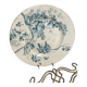 Assiette en terre de fer « oiseaux »