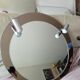 Bathroom mirror or other vintage with adjustable spotlights