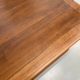 1950s walnut counter or desk