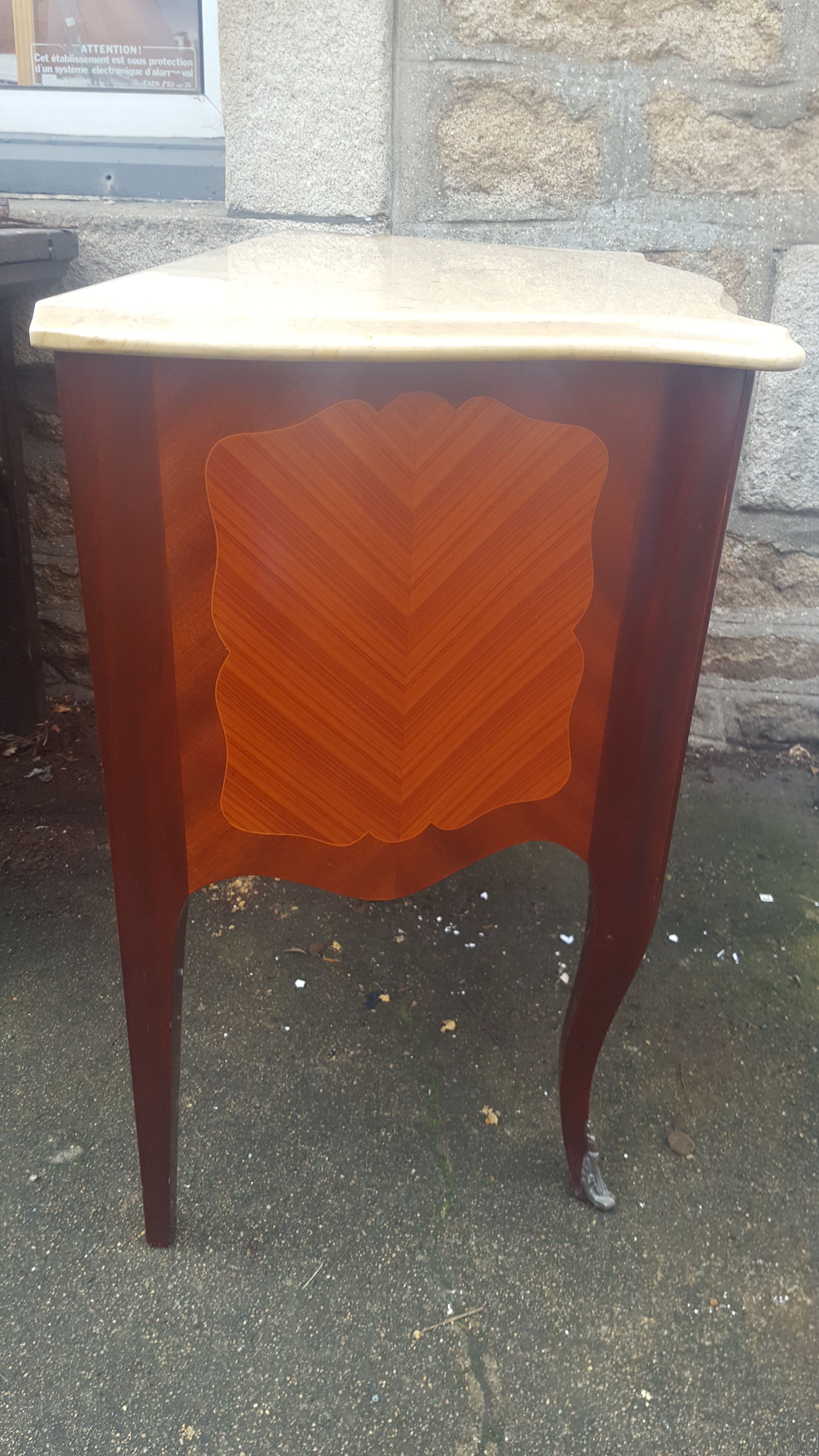 Marble chest of drawers