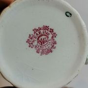 Tête à tête in luneville pink porcelain