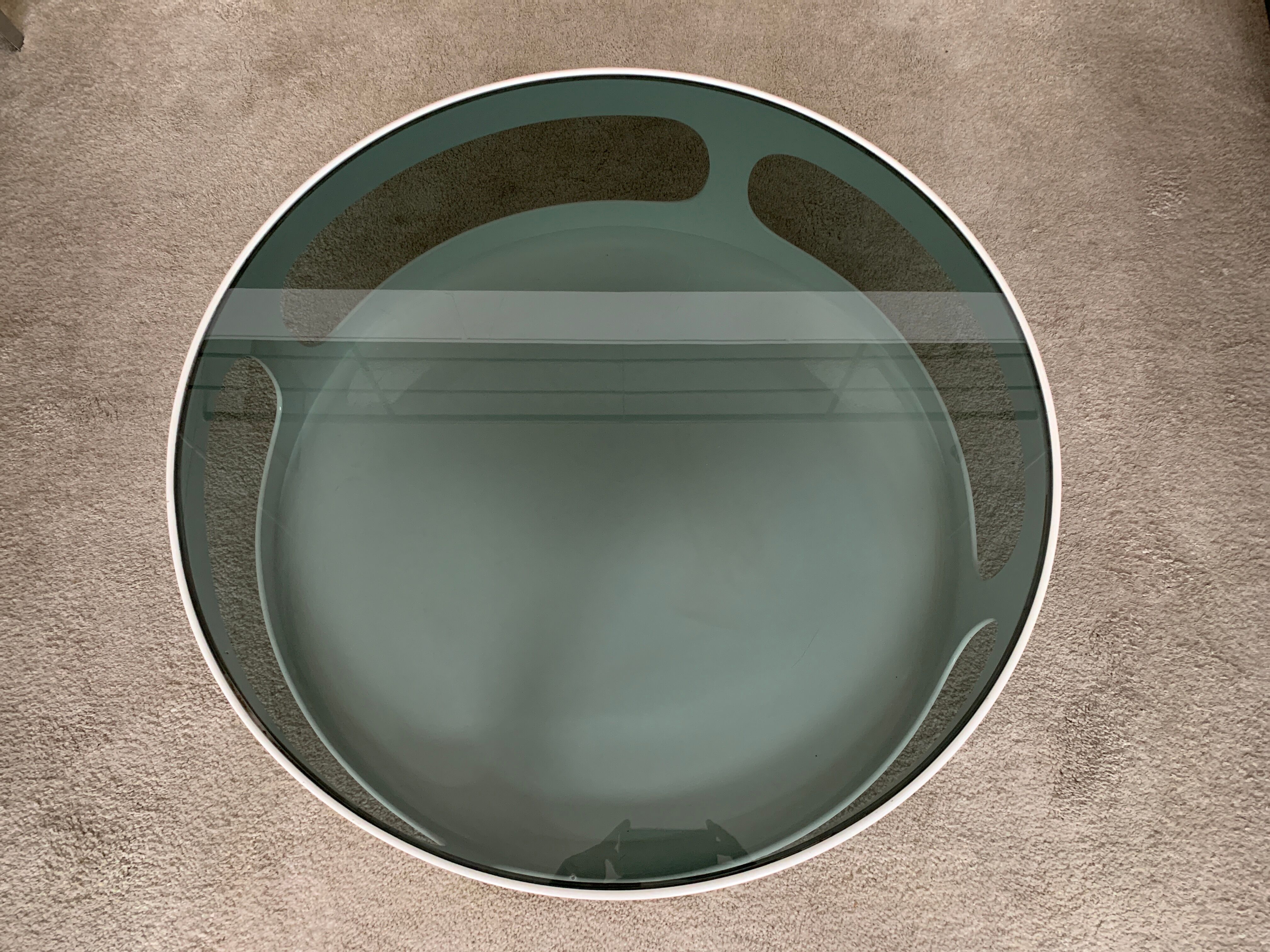 Space age coffee table by Erik Van Buijtenen