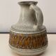 Small brutalist vintage ceramic jug vase from the 70s.