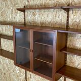 Teak wall shelf by Kai Kristiansen Danish design year 60