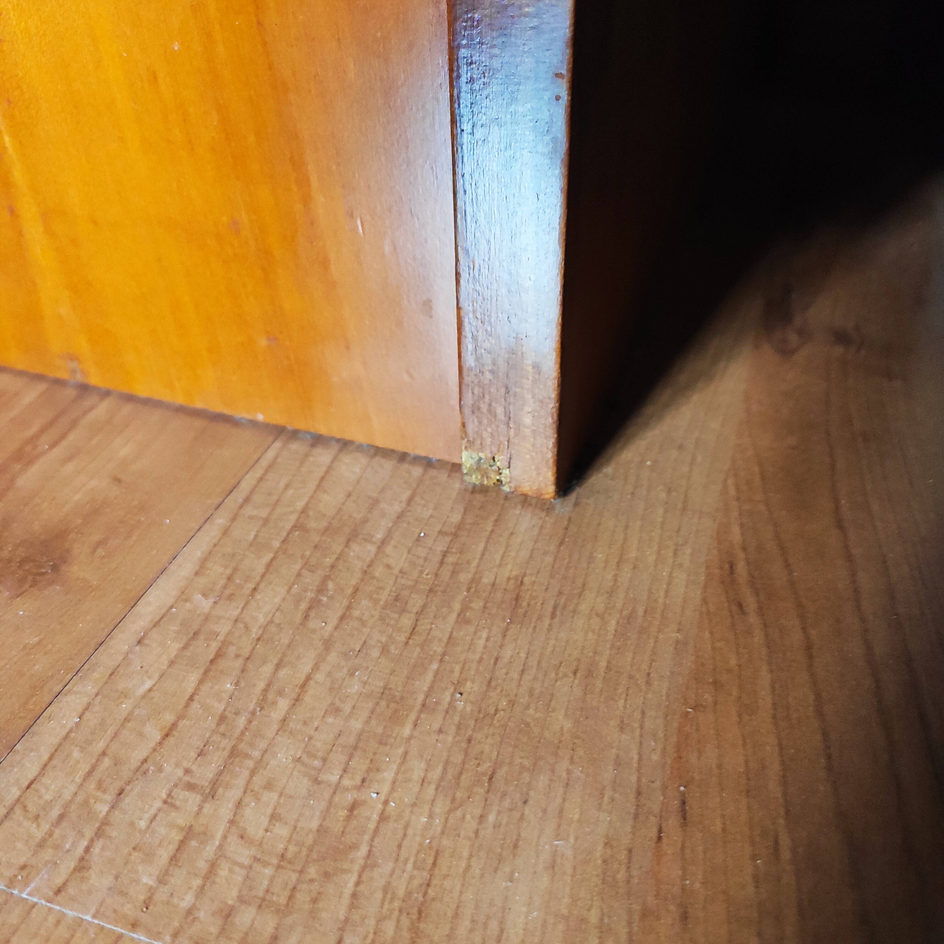 Pair of vintage Scandinavian bedside tables 1970