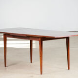 Table extensible scandinave en palissandre