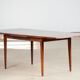Table extensible scandinave en palissandre