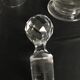 Set of 6 glasses and 1 carafe in style