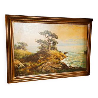 tableau robert wood pacifi coast reproduction originale