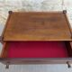 Dark wood bedside table from the 60s, Scandinavian style