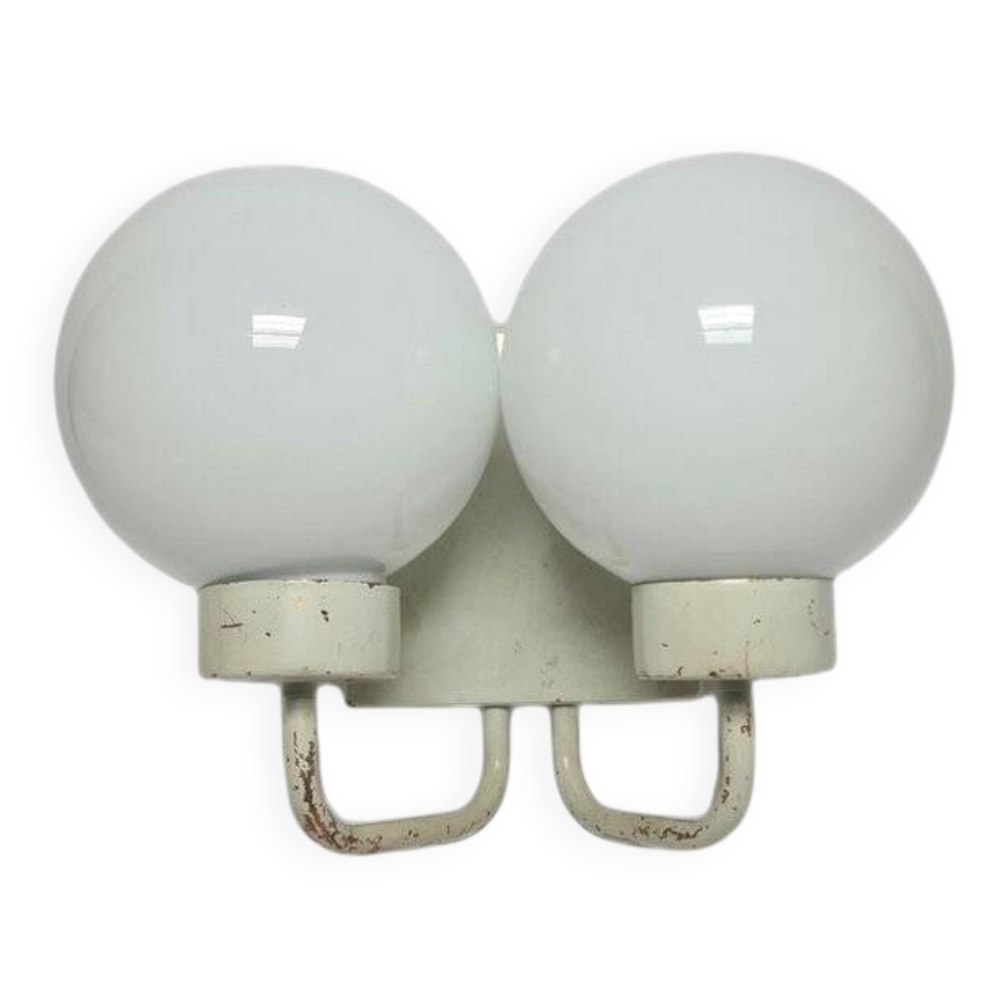 Two-armed wall lamp from Elmet Zabrze, 1970s