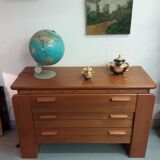 Oak-plated dresser 1980