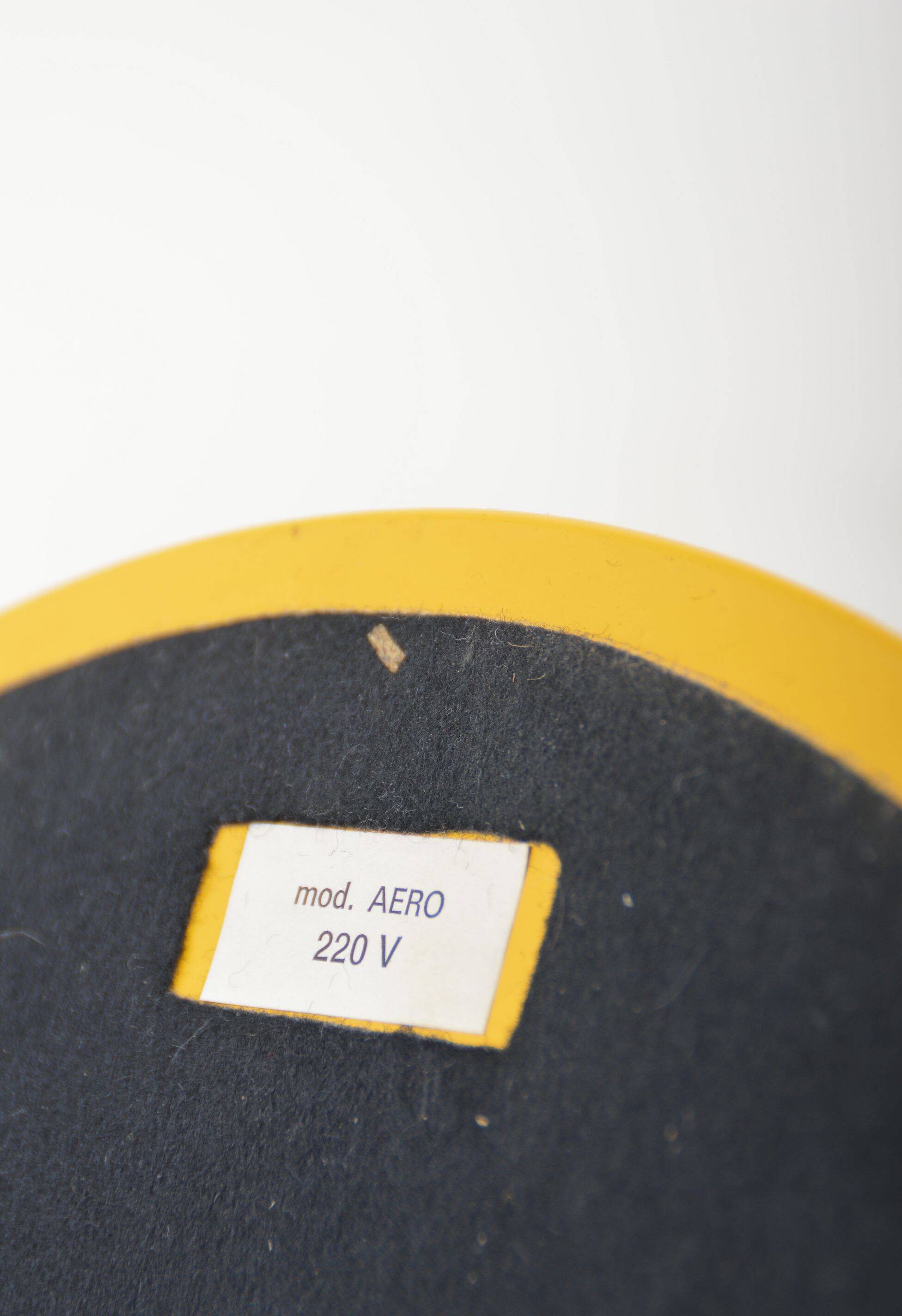 Aero lamp designed by Ettore Sottsass for Bieffeplast, 1980s