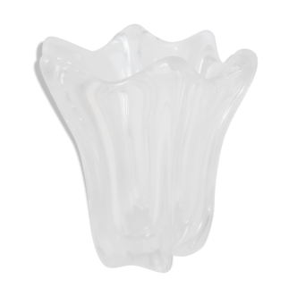 Small crystal vase by Daum France