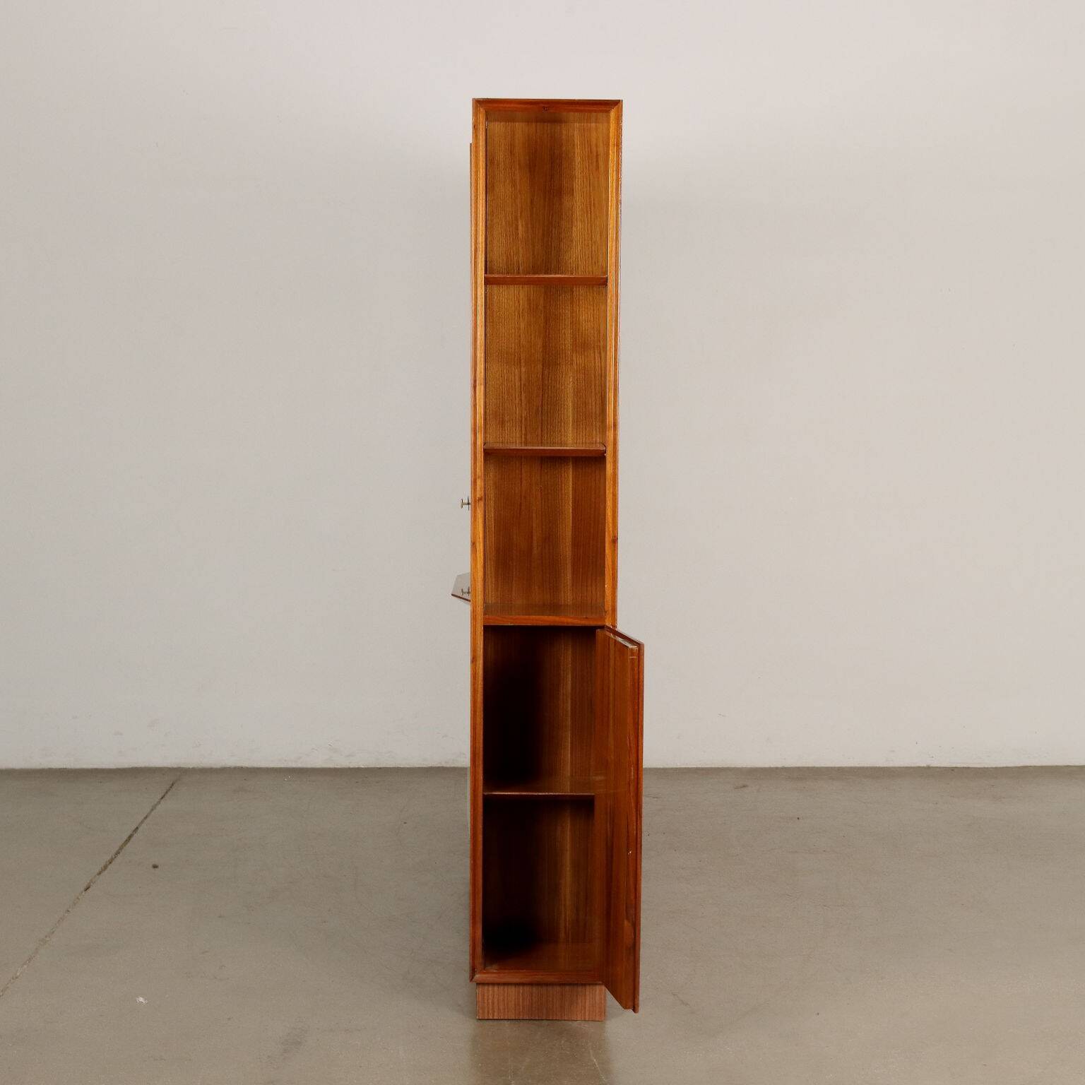 Vintage 1960s mahogany-veneered polyester entryway furniture