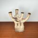 German Studio Pottery Sculptural Candleholder from Hans Fischer, 1980s