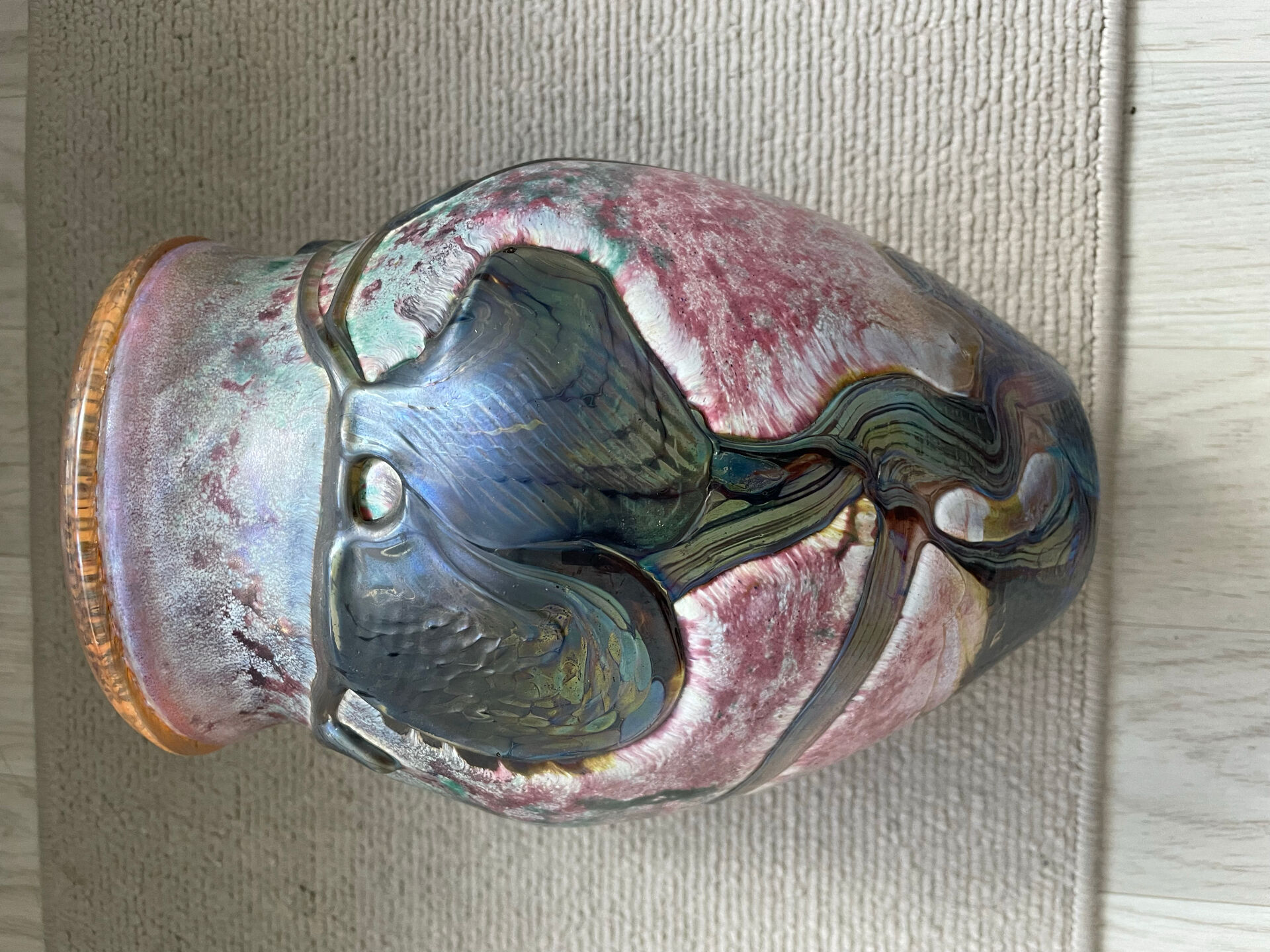 Vase by Jean-Claude Novaro from 1989