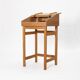 Bureau secrétaire en chêne, Danemark années 1960.