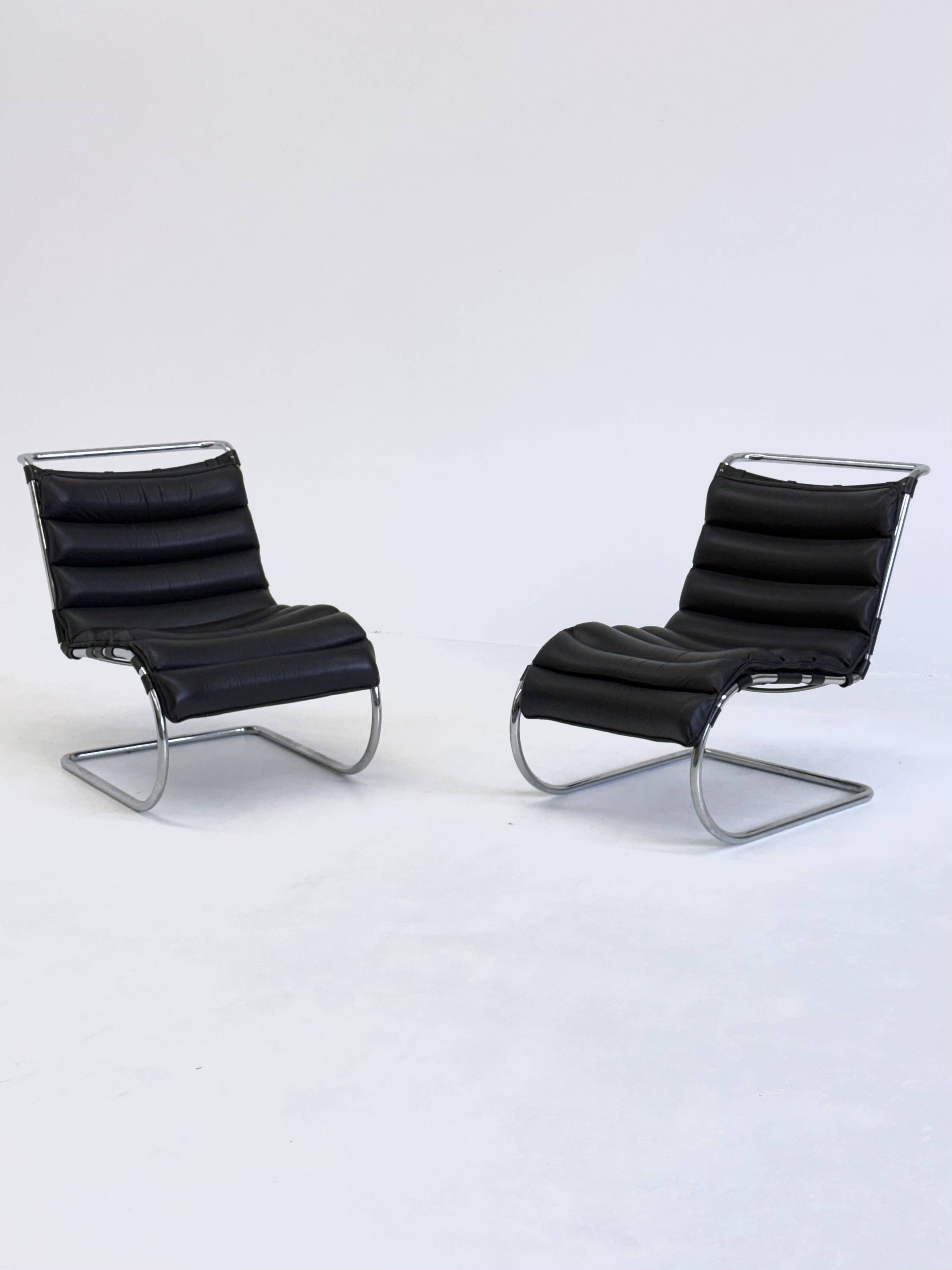 Fauteuil MR de Ludwig Mies van der Rohe pour Knoll